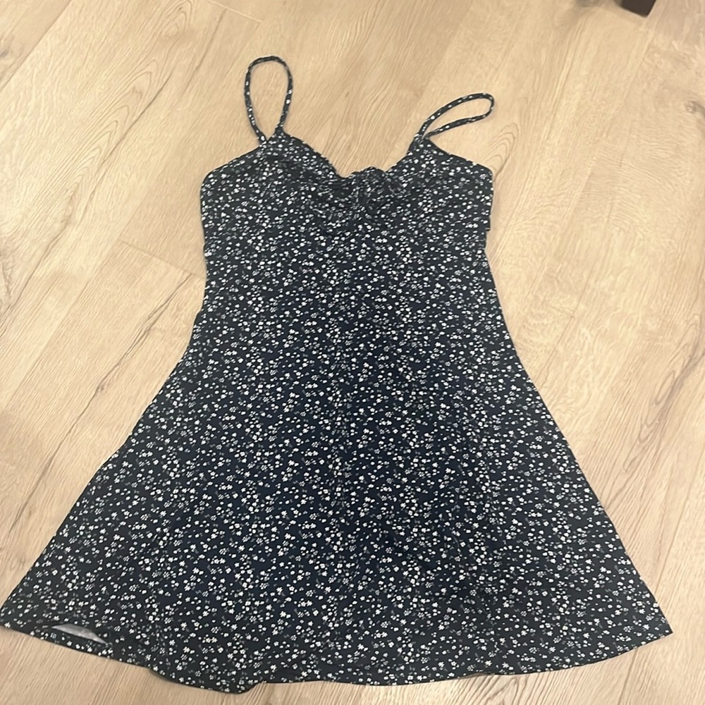 Y2K floral mini dress